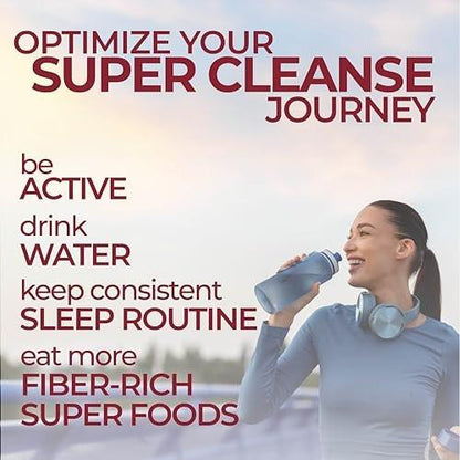 Country Farms Super Cleanse, Super Juice Cleanse, Supports Healthy Digestive System, 34 Fruits and Vegetables with Aloe, Promotes Natural Detoxification, Drink Powder, 14 Servings, 9.88 Ounce