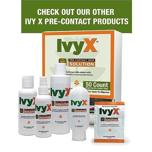 CoreTex Ivy X Pre-Contact Poison Ivy Wipes - Pack of 25 Single-Use Barrier Wipes to Help Prevent Itchy Rashes - Also Works on Poison Oak & Sumac Oils - Quick Dry & Chalk-Free Formula - görsel 13