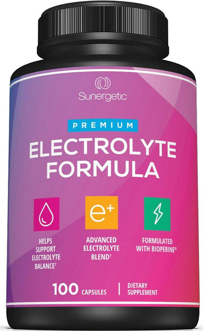 Premium Electrolyte Capsules – Support for – Electrolyte Balance: Provides a precise ratio of sodium, potassium, – Image 11