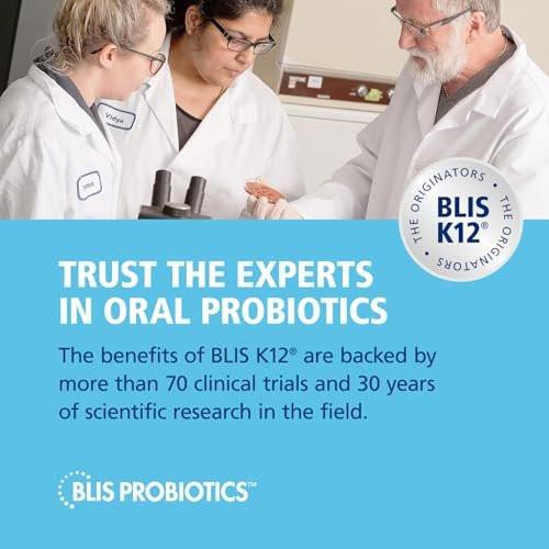 BLIS ThroatHealth Oral Probiotics K12 - Immune & Throat Support, Vanilla - 30 Lozenges, 2.5 Billion CFU - görsel 2