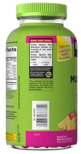 Kirkland Signature Adult Multi Gummies, 160 Count - görsel 1