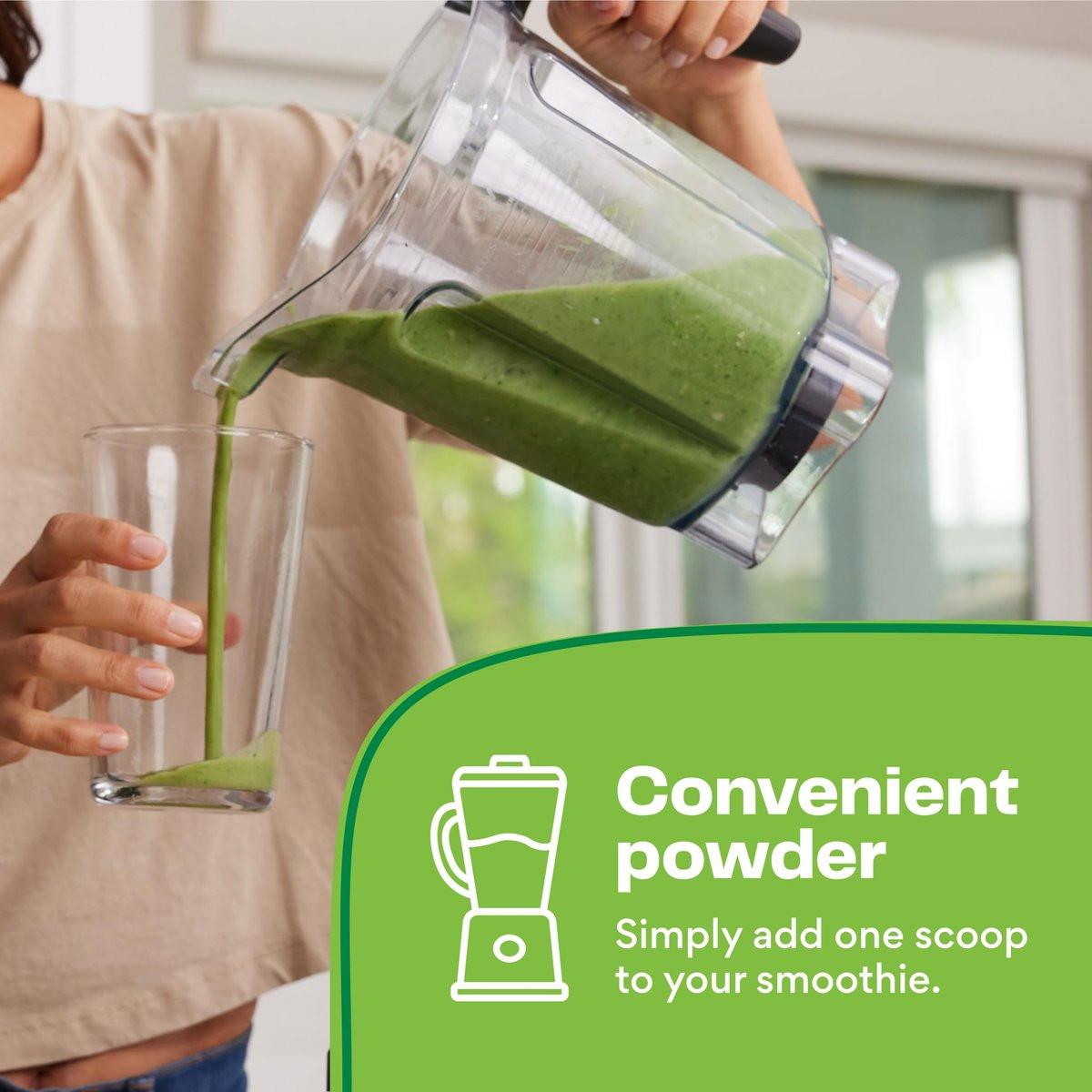 Amazing Grass Super Greens Booster: Greens Powder Smoothie Mix with Spirulina, Moringa, Wheat Grass & Kale Smoothie Booster, Chlorophyll Providing Greens, 30 Servings - görsel 5