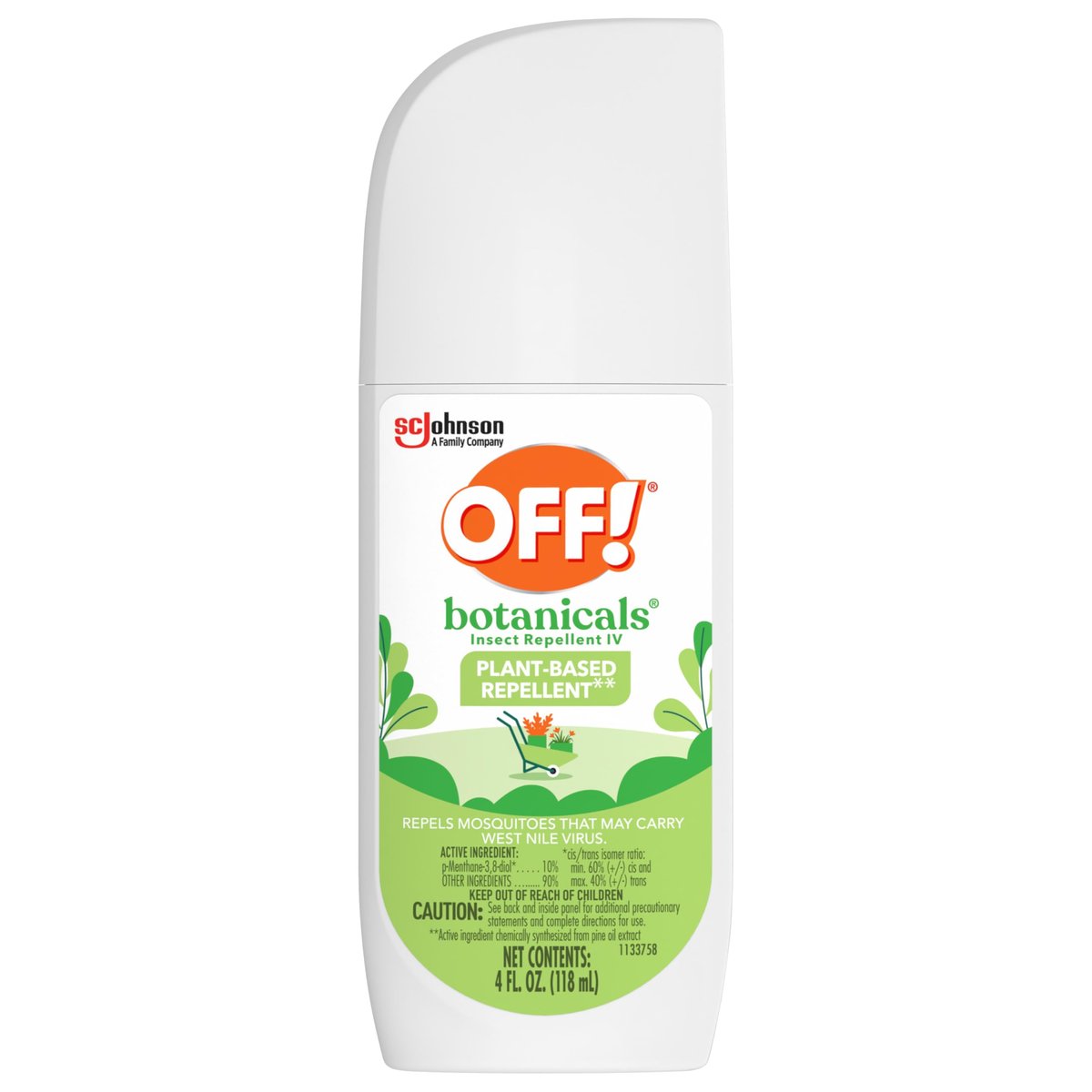OFF! Botanicals Insect Repellent, Bug Spray & Mosquito Repellent, 4 Oz - görsel 14