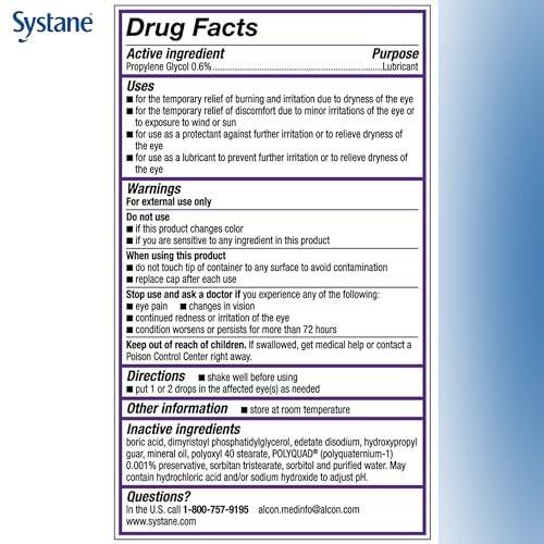 Systane Complete Lubricant Eye Drops, 0.34 Fl Oz, Twin Pack (Pack of 2) - görsel 7