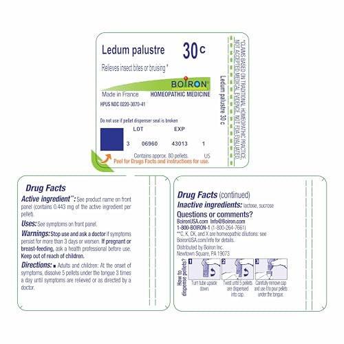 Boiron Cocculus Indicus 30C Homeopathic Medicine for Motion Sickness - 80 Pellets - görsel 3