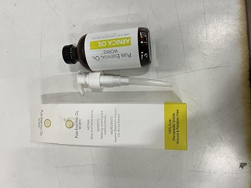 Pure Essential Oil Works Arnica Oil, 100% Pure, Natural, Paraben-Free, 8 Ounces - görsel 1