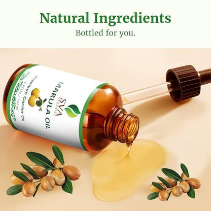 SVA Organic Marula Seed Oil - 4 Fl Oz - 100% – Rich in Antioxidants: Packed with vitamin C and vitamin E, it helps – Image 2
