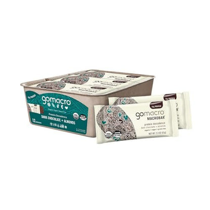 GoMacro MacroBar Organic Vegan Protein Bars – No Artificial Additives: Free from artificial flavors, colors, and – Image 4