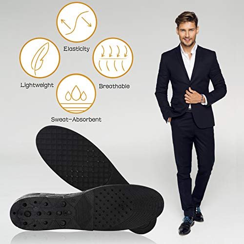 Height Increase Insoles for Men Women, 3 Layer 2.75'' Air Cushion Shoe Lift Shoe Pad Kit Air Cushion Heel Inserts (2.75" / 7cm) - görsel 3