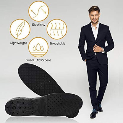 Height Increase Insoles for Men Women, 3 Layer 2.75'' Air Cushion Shoe Lift Shoe Pad Kit Air Cushion Heel Inserts (2.75" / 7cm)