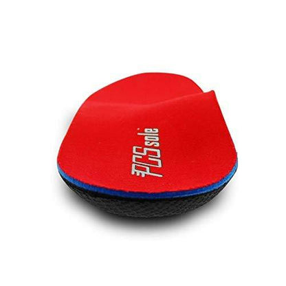 PCSsole Orthotic Arch Support Shoe Inserts Insoles for Flat Feet, Feet Pain, Plantar Fasciitis, Insoles for Men and Women Red