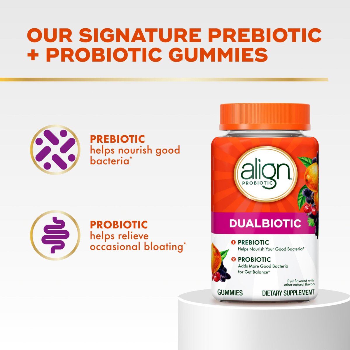 Align Dualbiotic, Prebiotics and Probiotics – Suitable for Women and Men: Formulated to meet the digestive needs – Image 6