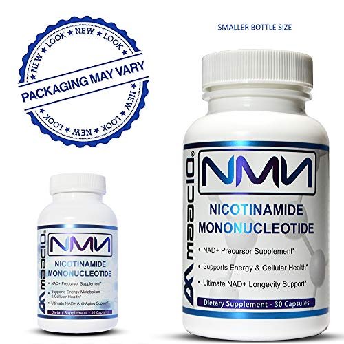 MAAC10 NMN Supplement Real Nicotinamide Mononucleotide (NMN 125mg Capsules). The Most Powerful NAD+ Precursor More Stable Than Riboside. We use 99% Pure Pharmaceutical Grade Stabilized NMN (30 Count) - görsel 12