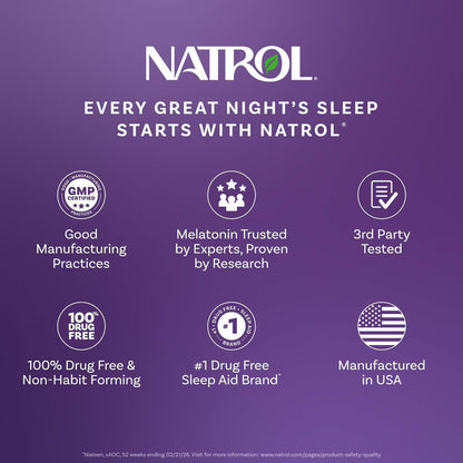 Natrol Fast Dissolve Vitamin D3 2,000 IU, Dietary Supplement for Bone and Joint Health, Bone Support Supplement, 90 Tablets, 90 Day Supply