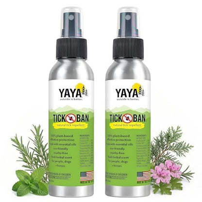 Yaya Organics Tick Ban DEET-Free Mist Spray – Extra Strength Protection: Designed to provide long-lasting defense – Image 3