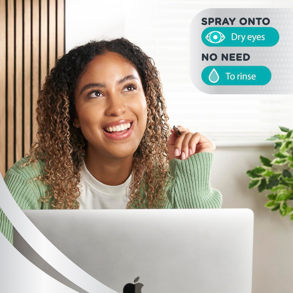 Optase Comfort Dry Eye Spray - Preservative Free Artificial Tears Alternative - Convenient Spray for Dry Eye Relief - Contact Lens Safe - 0.57 fl oz - görsel 3