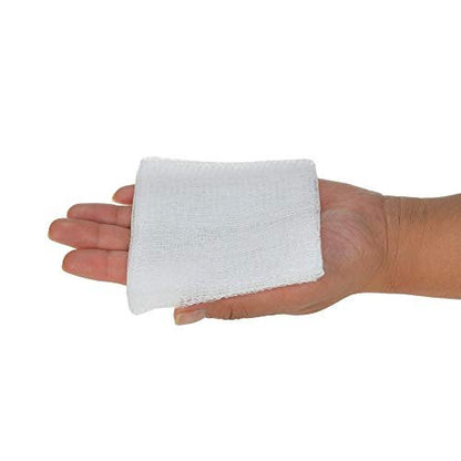 Dealmed 4" x 4" Surgical Sponges, 8-Ply, Non-Woven Absorbent Gauze Sponges for Wound Care, First Aid Kits and Medical Facilities, 200 Count (Pack of 1)