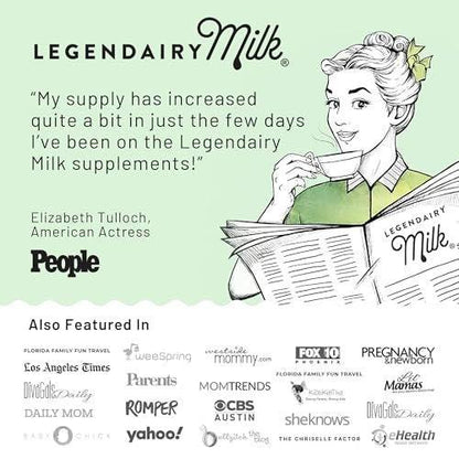 Legendairy Milk Lactivist Drops, Breastfeeding Supplement to Increase Breast Milk Supply, Organic Torbangun for Lactation, Made in USA, Alcohol Free, 2 Fl Oz