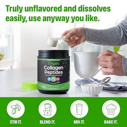 Orgain Hydrolyzed Collagen Peptides Powder – Storage: Store in a cool, dry place – Image 14