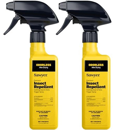 Sawyer Products SP6492 Premium Permethrin – Long-Lasting Protection: Permethrin bonds tightly to fabric and – Image 1