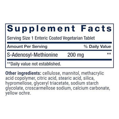 Life Extension Same, Mood, Joint & Liver Support, Gluten-Free, Non-GMO, Vegetarian, 30 Tablets