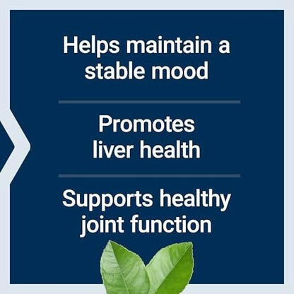 Life Extension Same, Mood, Joint & Liver Support, Gluten-Free, Non-GMO, Vegetarian, 30 Tablets