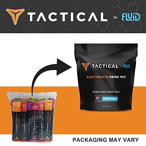 Fluid Tactical - 25 Count Electrolyte Powder | Variety Pack | Travel Ready Drink Mix | Extreme Re-Hydration - görsel 13