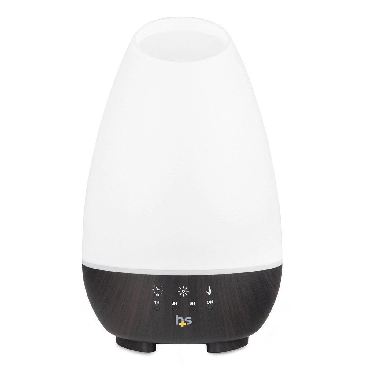 HealthSmart 500ML Essential Oil Diffuser for Large Rooms, Cool Mist Humidifier and Aromatherapy Diffuser, Adjustable Timer, Mist Mode and 7 LED Light Colors, White - görsel 17