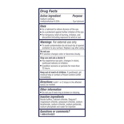 TheraTears Dry Eye Therapy Lubricating Eye – Hypotonic Formulation: TheraTears is hypotonic, meaning it has a – Image 1