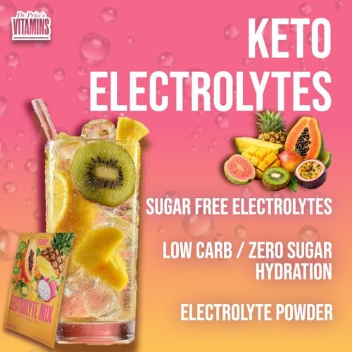 Dr. Price’s Electrolytes Hydration Powder – Dimensions: 3.4 x 2.5 x 3.5 inches per box – Image 14