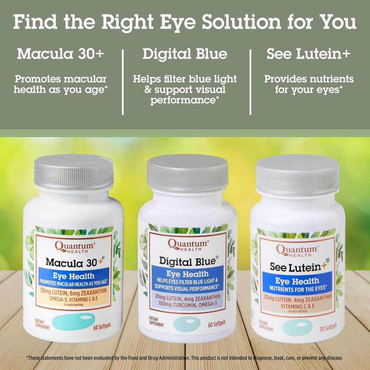 Quantum Health Digital Blue Eye Health, 60 Softgels - görsel 2