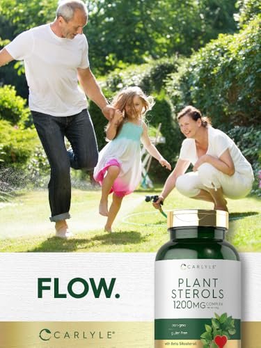 Carlyle Plant Sterols 1200 mg | 240 Ultra Potent Softgel Capsules | Non-GMO and Gluten Free Supplement | with Beta Sitosterol - görsel 2