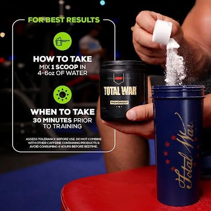 REDCON1 Total War Pre Workout, Strawberry – Flavor: Strawberry Mango – Image 9