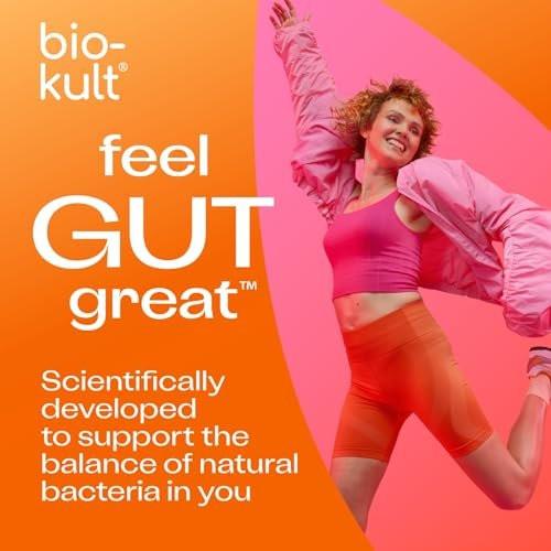 Bio-Kult Gut Health Probiotic Supplement, 14 Strains, Probiotics for Women & Men, Immune Support, Digestive Health, Shelf-Stable, Non-GMO and Gluten-Free, Capsules, 30 Count (Pack of 1) - görsel 12