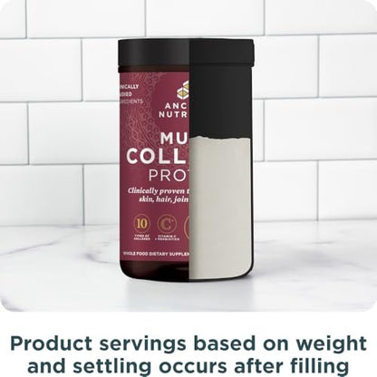 Ancient Nutrition Hydrolyzed Collagen – Multi-Collagen Blend: Contains Types I, II, III, V, and X collagen for – Image 1