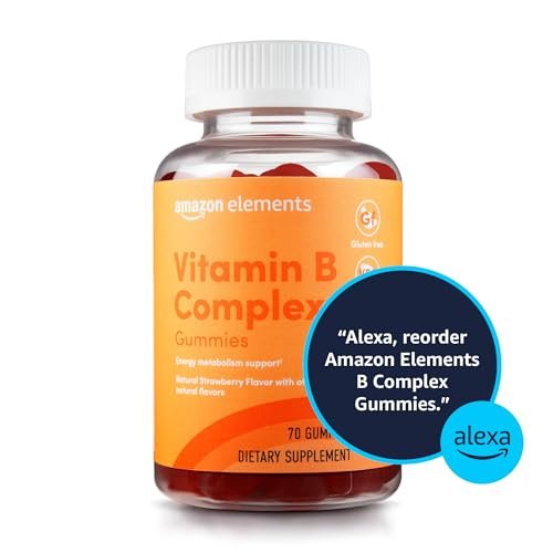 B-Complex Gummies – Supports Immune & Normal Energy Metabolism – 70 Gummies, 70-Day Supply – Vegan, Non-GMO - görsel 1