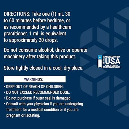Life Extension Fast-Acting Liquid Melatonin (Citrus-Vanilla Flavor), 3 mg, Optimal Sleep Support, Healthy Circadian Rhythms, Cellular Defense, Gluten-Free, Non-GMO, 2 fl oz