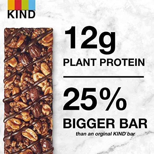 KIND Protein Bars, Dark Chocolate Nut, Gluten Free, 12g Protein, 12 Count - görsel 7