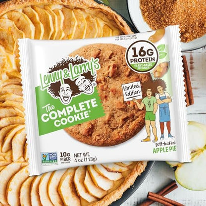 Lenny & Larry's Protein Cookie, Apple Pie, – Apple Pie Flavor: A delicious twist on a classic dessert, with real – Image 5