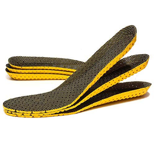 XINIFOOT 3 Pairs Comfortable Breathable Insoles - Comfort Cushioned for Running Walking Hiking, Replacement Comfort Inserts Shoes Pad for Men (US8-11) - görsel 4