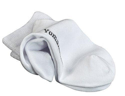 Yomandamor Men's 6 Pairs Combed Cotton Diabetic Ankle Socks with Seamless Toe and Non-Binding Top