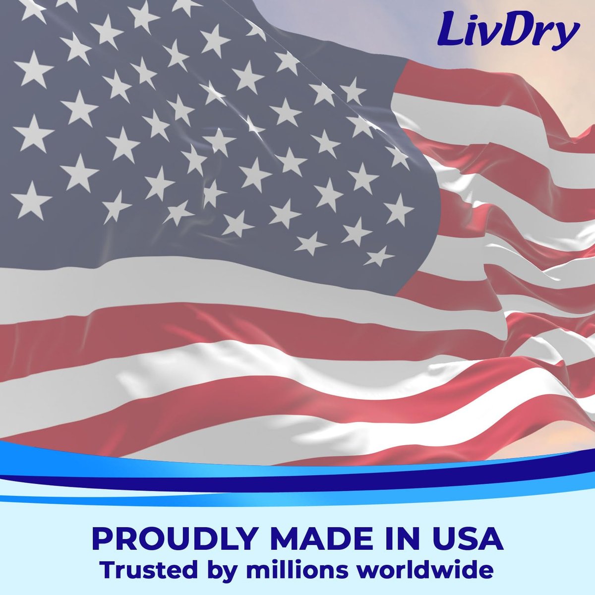 LivDry Adult XXL Incontinence Underwear, – Extra Absorbency: The advanced absorption core quickly locks away – Image 13