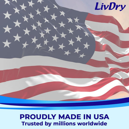 LivDry Adult XXL Incontinence Underwear, – Extra Absorbency: The advanced absorption core quickly locks away – Image 13