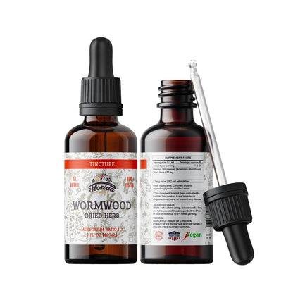Wormwood Organic Tincture - Natural – Convenient Liquid Form: Easy to take and quickly absorbed, our tincture – Image 5