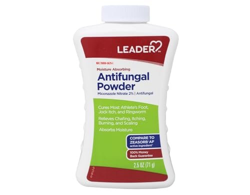 Leader Moisture Absorbing Talc-Free Powder for Skin, 2.5 oz - görsel 1