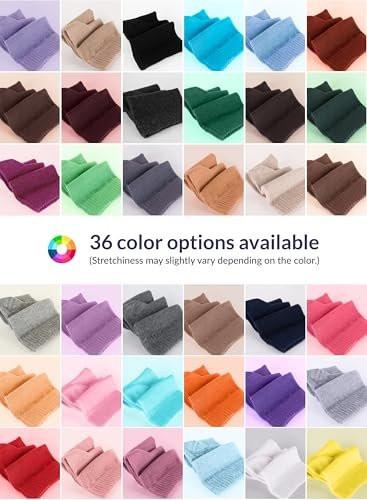 Hugh Ugoli Diabetic Socks for Women - Super Soft & Thin Ankle Socks, Wide & Loose, Non-Binding Top & Seamless Toe, 4 Pairs, White, Shoe Size 6-9 - görsel 11