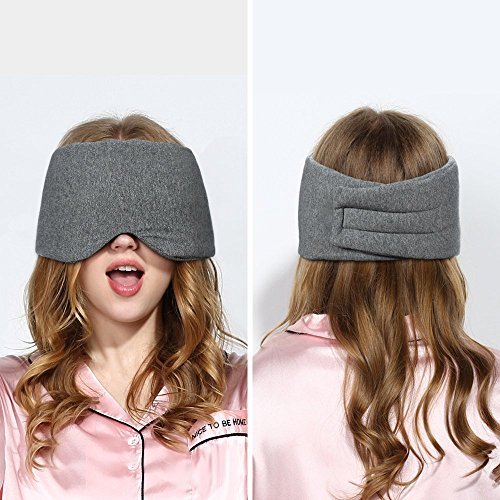 FRESHME Cotton Sleep Eye Mask for Women Men – Weight: 0.11 pounds (50 grams) – Image 9