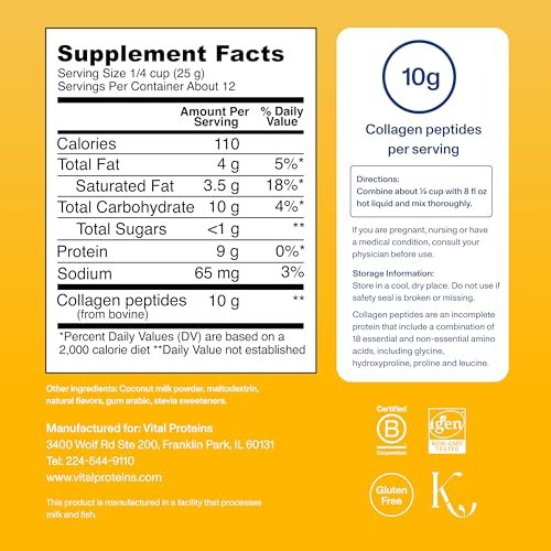 Vital Proteins Collagen Peptides Powder - – Paleo-Friendly & Whole30 Approved: Complies with Paleo and Whole30 – Image 7