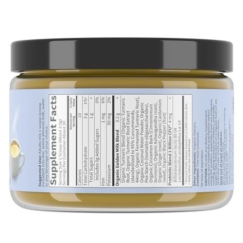 Garden of Life Organics Maximum Strength Turmeric Joints & Mobility Support 30 Tablets - 500mg Curcumin (95% Curcuminoids) Black Pepper - Organic Non-GMO Vegan & Gluten Free Herbal Supplements - görsel 14