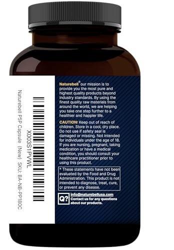 NatureBell P5P Vitamin B6 100mg Per Serving, 240 Capsules | Activated Pyridoxal 5 Phosphate Supplements – Essential B Vitamins for Brain & Memory Health – Non-GMO - görsel 15
